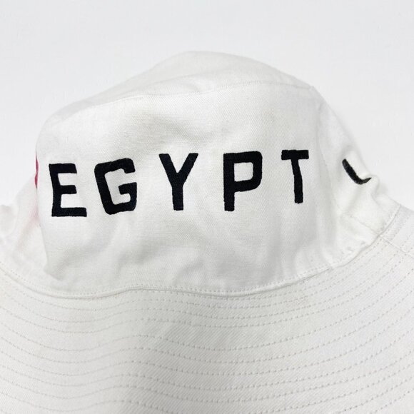 VINTAGE | I Heart Egypt White Bucket Hat - Picture 4 of 6
